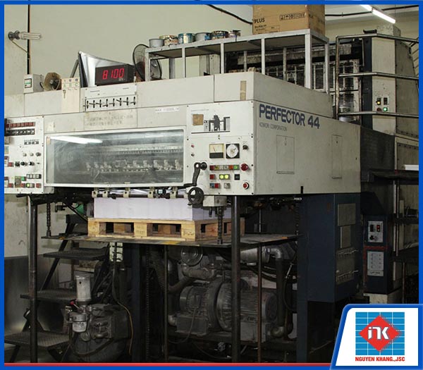 Máy in offset tờ rơi 1/1 màu Perfector 44 khổ 820x1130mm